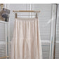 Slim and fairy, versatile, elastic waist, medium and long skirt  5797