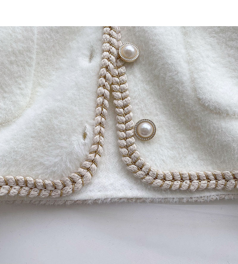 Small fragrance hemp wrapped Long Sleeve Jacket  6060