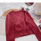 Long sleeved knitted sweater is thin and fashionable  6079