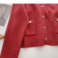 Korean small pocket chain design personalized fashionable V-neck top  6082