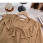 Fashion bandage doll Neck Long Sleeve Top  6338