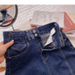 New Korean style fashionable temperament retro A-line skirt  5715