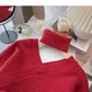 Slim design V-neck hanging neck temperament top fashion  6180