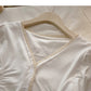 Single breasted lace design V-neck shirt  6359
