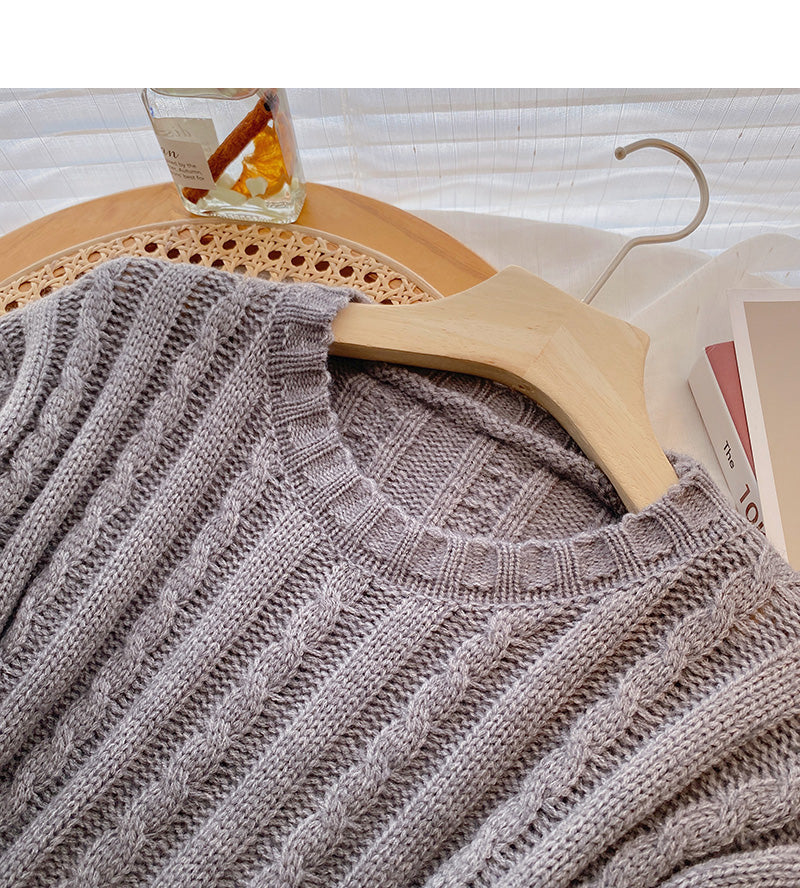 New Korean small man fashion temperament long sleeve twist top  5970