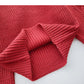 Schlankes und schlankes Design mit personalisiertem Dreh-Langarm-Top 5998