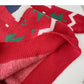 Weihnachtsmütze Jacquard Kontrast Pullover Langarm Pullover Top 6161