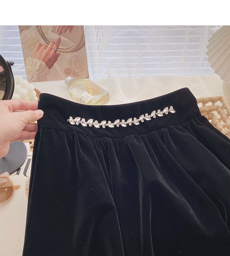 New Korean version of xiaoxiangfeng A-shaped umbrella skirt  5600