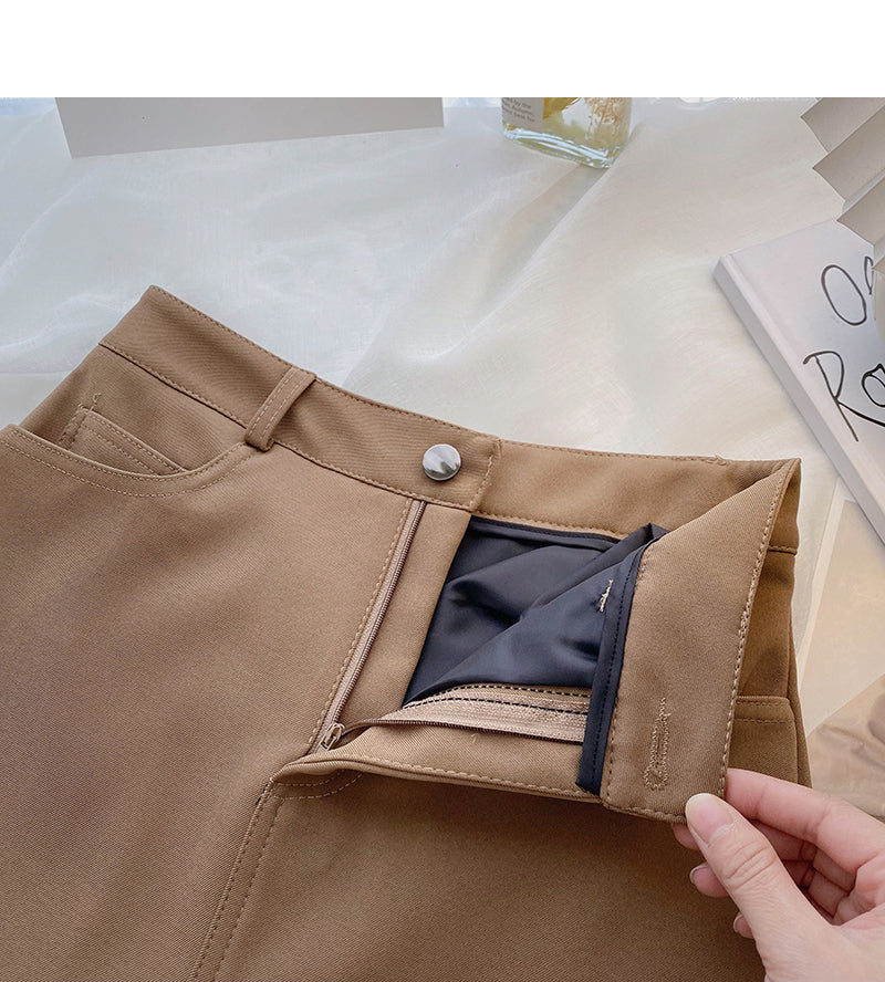 The new Korean version shows a slim A-shaped hip wrap skirt  5625
