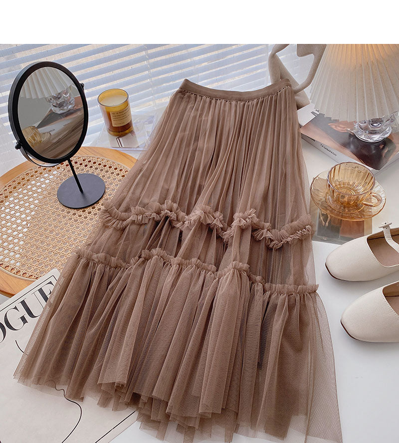 New Korean retro fashion A-line dress  5788