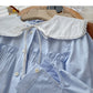 Design sense niche shirt doll collar detachable  6295