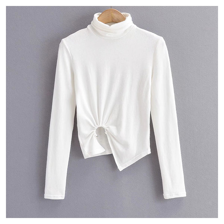 VDesign Sense Pullover mit Stehkragen, schmal und kurz geschnitten 7502 