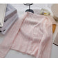 Korean small short long sleeve V-neck knitted cardigan  6493