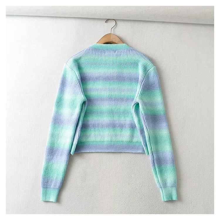 Design sense sweater cardigan jacket with suspender inside  7392