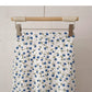 Sweet broken flowers show thin high waist A-shaped medium length skirt  5823