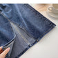 Neuer A-Linien-Rock im Nischendesign mit hoher Taille und hoher Taille 5717