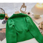 Koreanischer, fauler Stil, einfarbiger, lässiger Pullover mit langen Ärmeln 6155