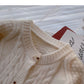 New Korean retro Hong Kong style casual versatile long sleeved twist top  5958