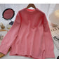 New Korean lazy casual loose split top  5940