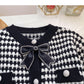 Nouveau pull à nœud xiaoxiangfeng à la mode coréenne 6026