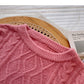 New Korean simple and versatile loose long sleeve Pullover Top  5957