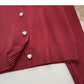 Baby collar long sleeve Vintage sweater single breasted top  6517