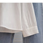 Embroidered Baby collar Vintage Art shirt  6416