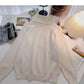 Strickpullover Damen Retro Einfach Stehkragen Pullover Langarm Top 6662