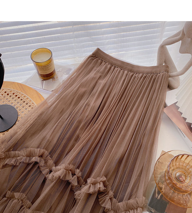 New Korean retro fashion A-line dress  5788