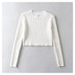 Vintage soft waxy pit strip sweater with top inside  7177