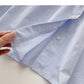 Design sense niche shirt doll collar detachable  6295