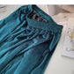 Korean slim and versatile comfortable high waist A-line skirt  5743