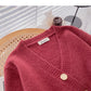 Long sleeved knitted sweater is thin and fashionable  6079