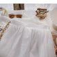 Korean version of slim and long A-line skirt with vertical feeling  5810