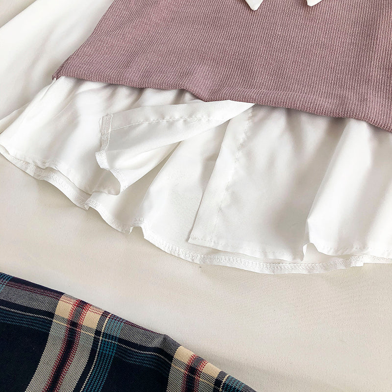 Design fake two long sleeve shirts  6241
