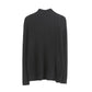 Einfacher vielseitiger Pullover mit halbem Stehkragen 7527