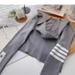 Knitwear Casual Short Hooded Coat long sleeve top  6453