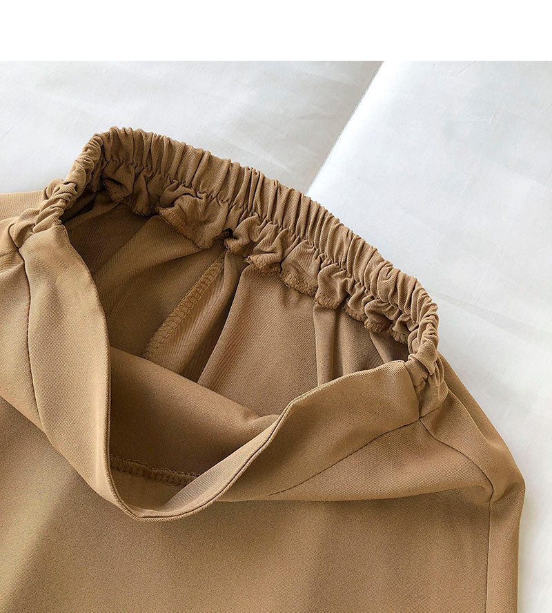 New Korean long skirt with gentle and thin temperament  5689