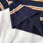 Korean Vintage college style loose and versatile T-shirt  5833