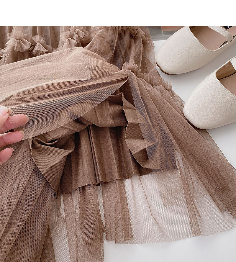 New Korean retro fashion A-line dress  5788