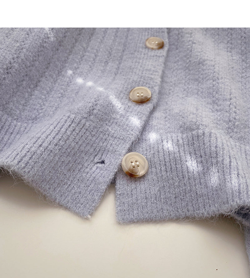 Korean loose and versatile slim long sleeved sweater fashion  6569