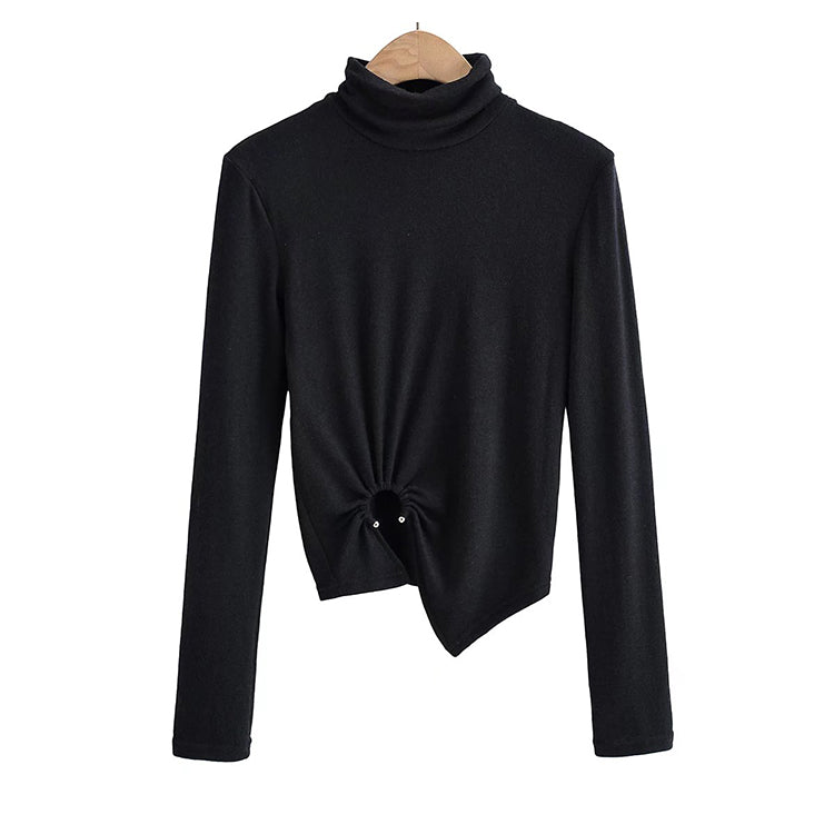 VDesign Sense Pullover mit Stehkragen, schmal und kurz geschnitten 7502 