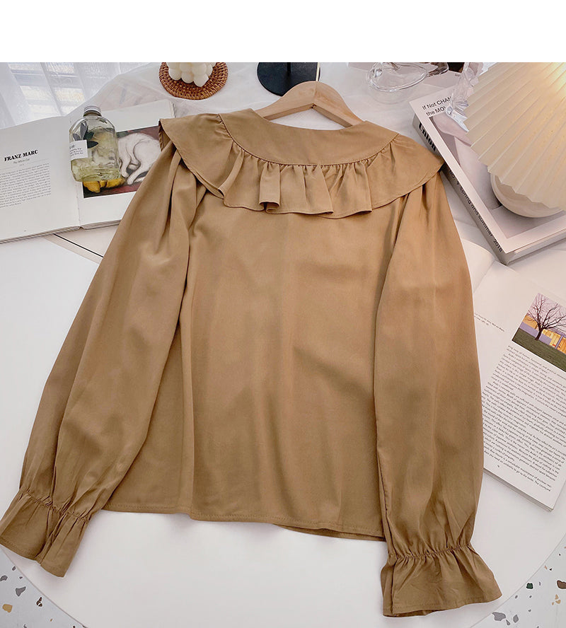 Fashion bandage doll Neck Long Sleeve Top  6338