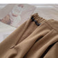 Retro High Waist slim A-line skirt  5781