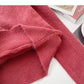 Long sleeved knitted sweater is thin and fashionable  6079