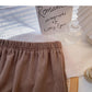 A-line mid length skirt with high waist and A-line  5720