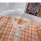 Small aging short long sleeve Knitted Top  6439