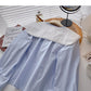 Design sense niche shirt doll collar detachable  6295