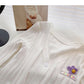Thin long sleeve V-neck knit cardigan  6525