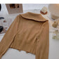 Korean fashion short Lantern Sleeve zipper top  6647